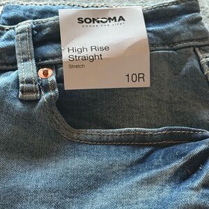 Sonoma Blue Denim High Rise Jeans